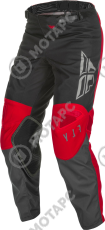 Брюки для мотокросса FLY Racing Kinetic K121 красные/серые/черные