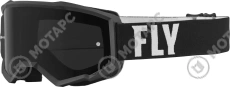 Очки для мотокросса FLY Racing Focus Sand черный/белый 