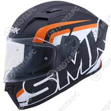 Шлем SMK Stellar Stage черный/белый/оранжевый