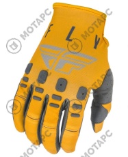 Перчатки FLY RACING KINETIC K121 желтые/серые