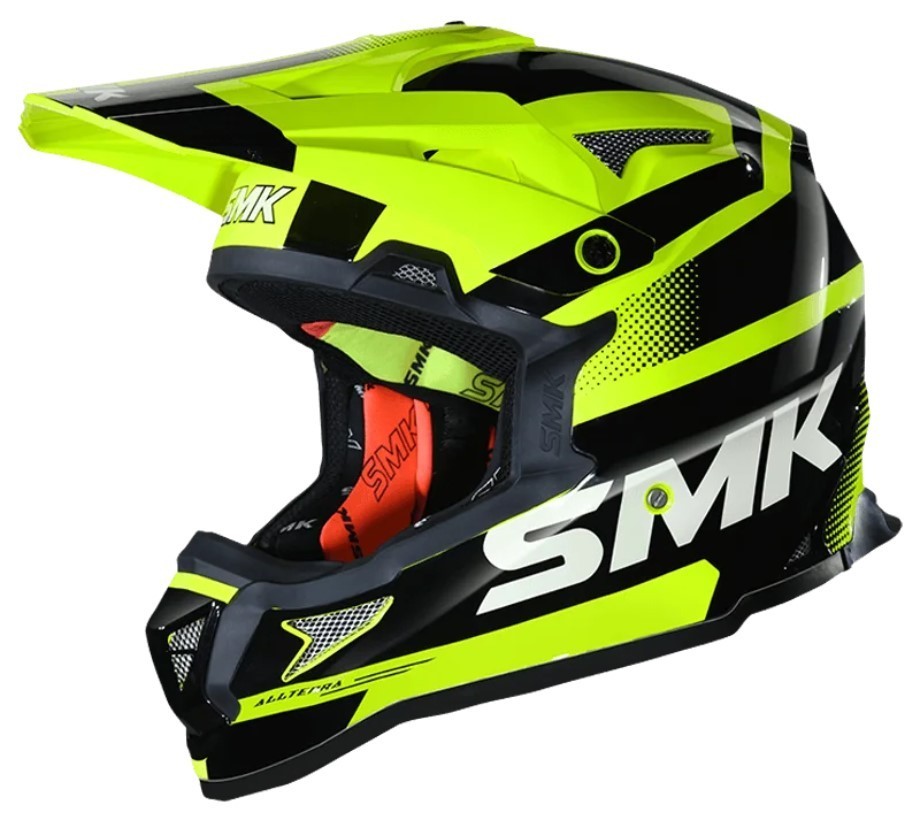 Шлем SMK ALLTERRA X-THROTTLE желтый/черный/неон