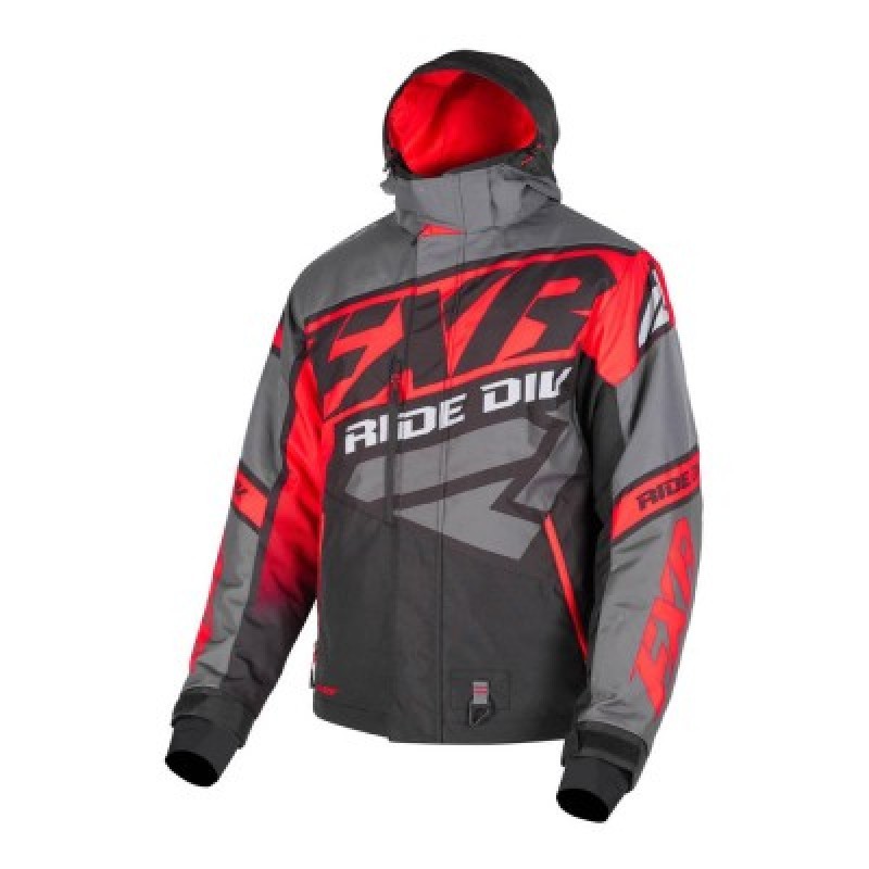 Куртка FXR CX с утеплителем, взрослые, муж. Black/Char/Camo/Lava