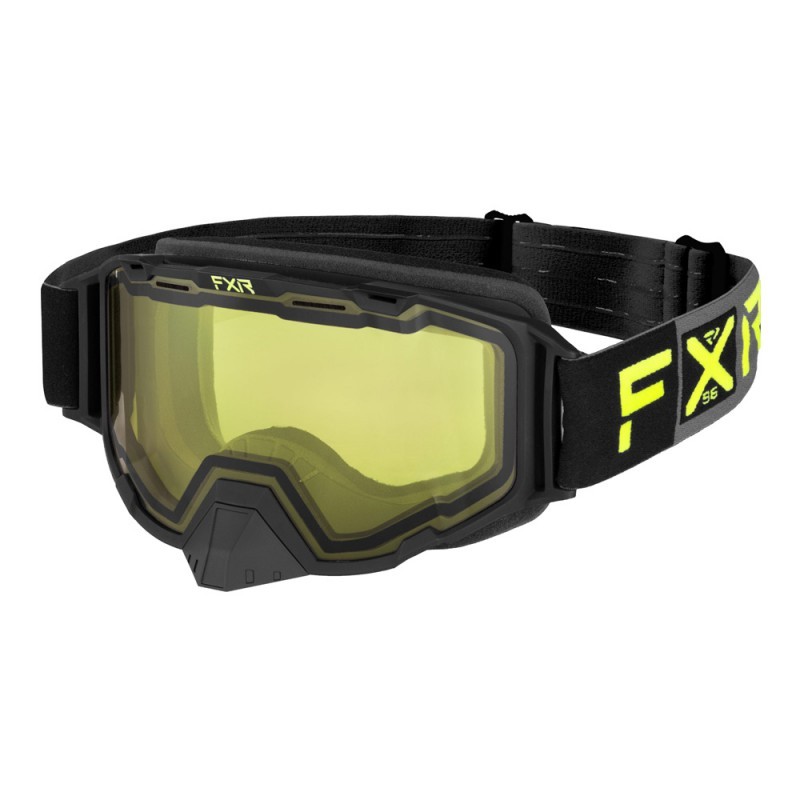 Очки FXR Maverick без подогрева Black/Charcoalcoal/Hi-Vis