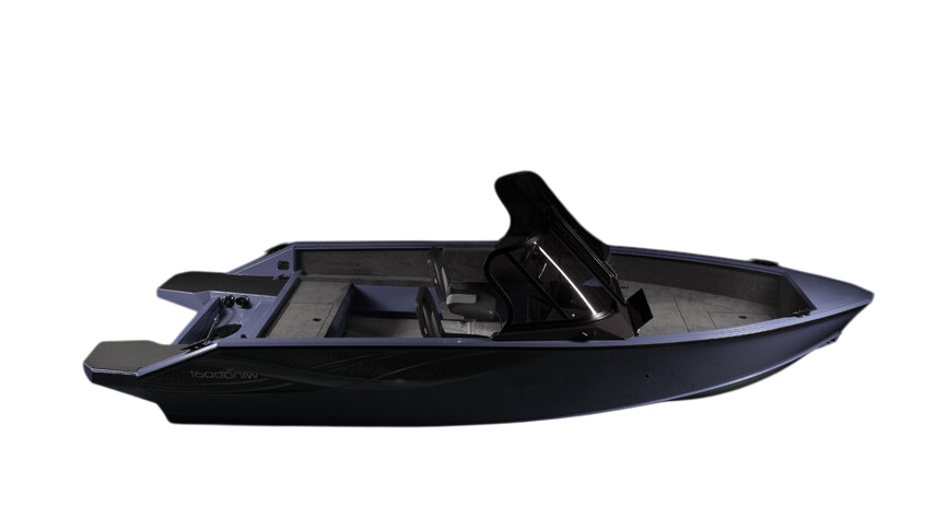 Лодка алюминиевая WINDBOAT 4.6 DC EvoFish