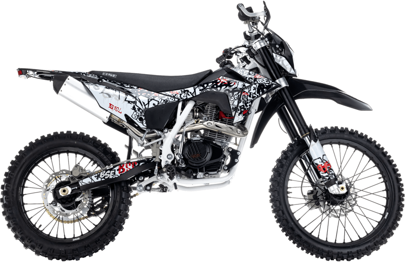 Мотоцикл BSE Z10L Graffiti White