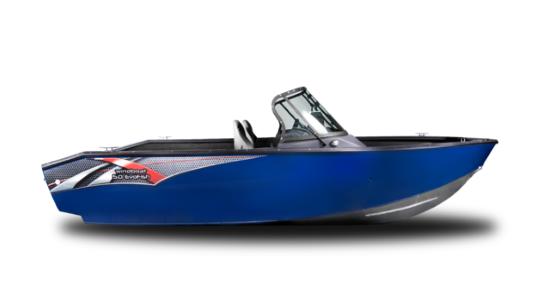 Лодка алюминиевая WINDBOAT 5.0 EvoFish
