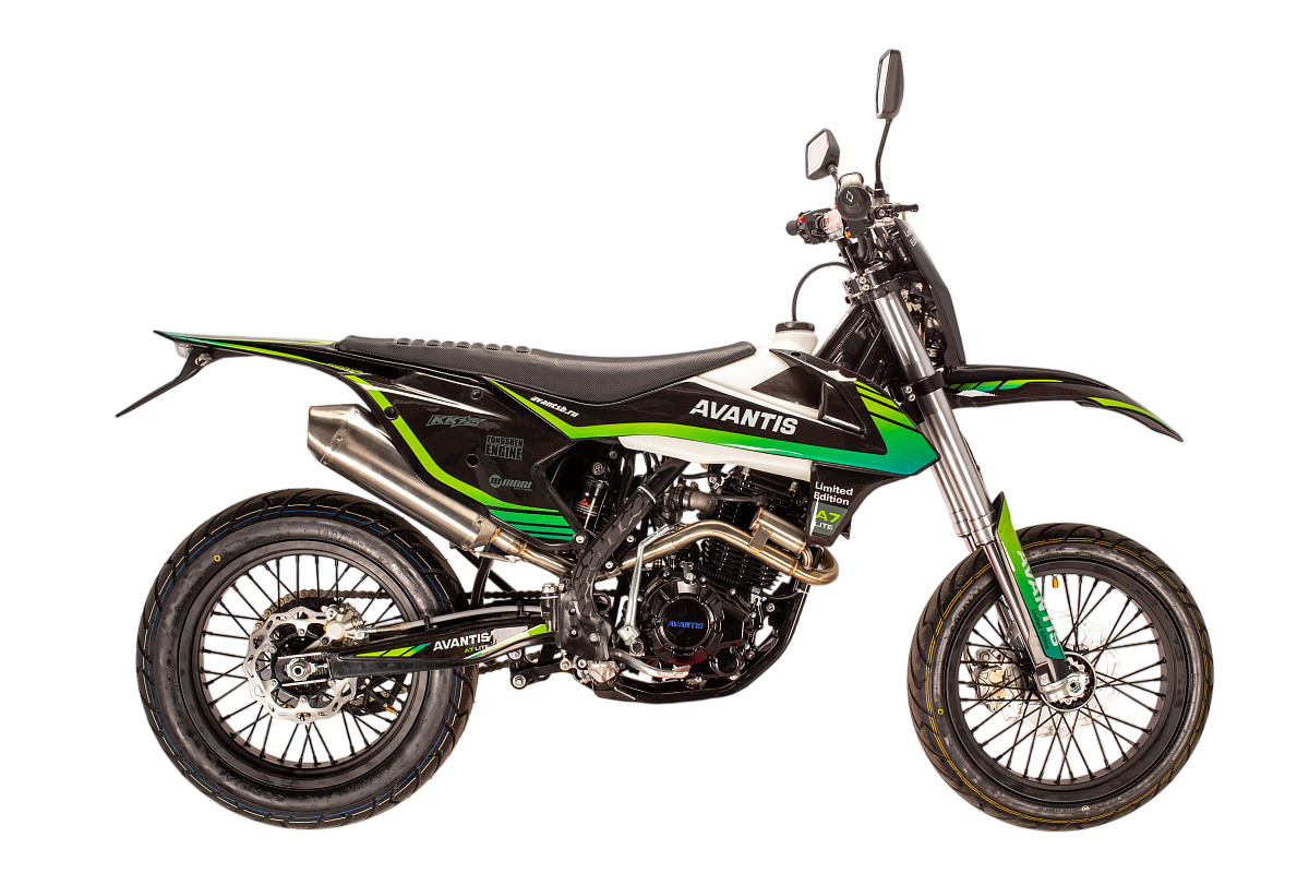 Мотоцикл AVANTIS A7 NEW Lite Motard (CB250-F/172FMM-3A) KKE ПТС