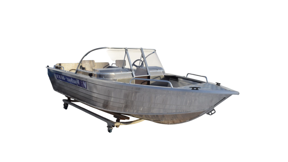 Катер алюминиевый WYATBOAT-460 DCM NEW