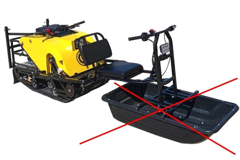 Модуль-толкач РЫБАК без саней