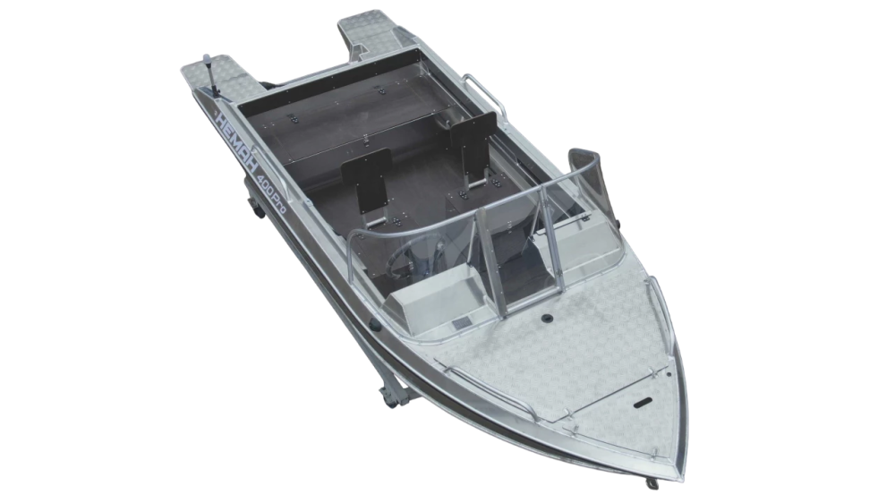 Лодка алюминиевая WYATBOAT Neman-400 PRO