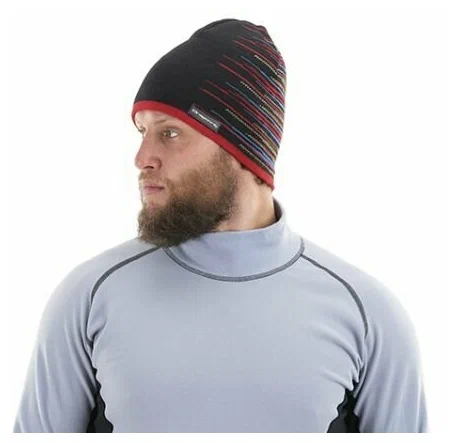 Шапка DRAGONFLY Black-Red