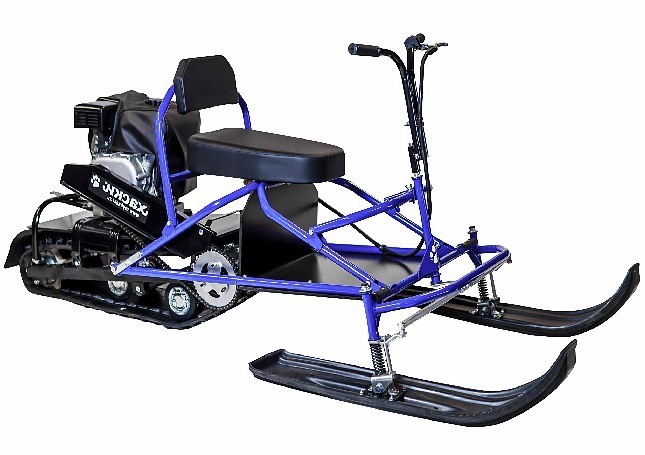 Буксировщик ХАСКИ с лыжным модулем