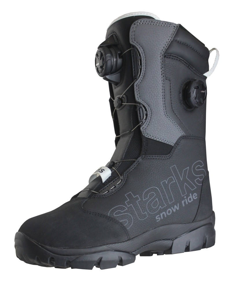 Ботинки STARKS Aurum Dual Atop Черно-серый [M]