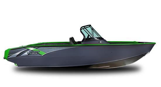 Лодка алюминиевая WINDBOAT 4.9 DCX