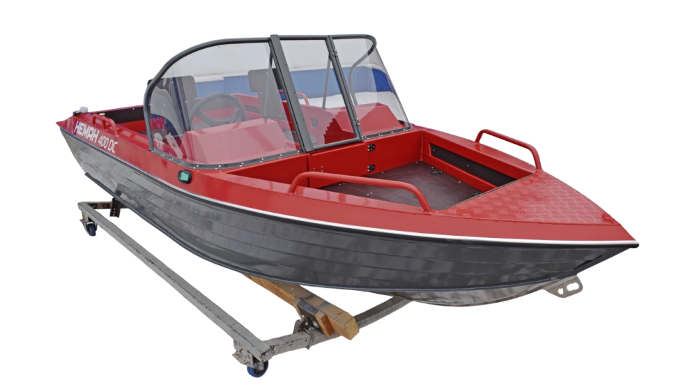 Лодка алюминиевая WYATBOAT Neman-400 DC