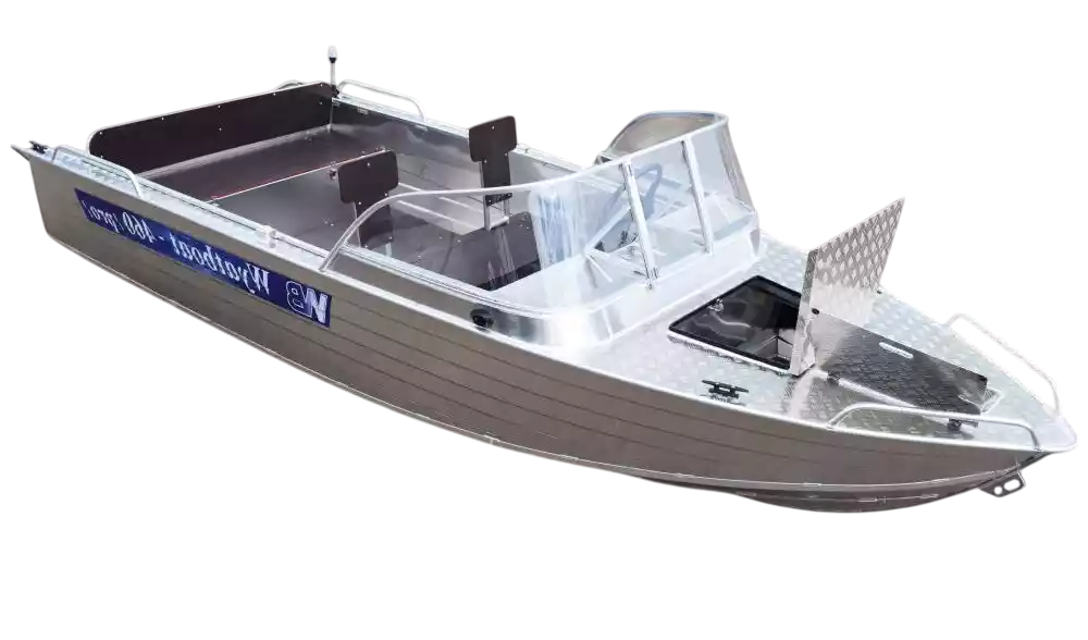 Катер алюминиевый WYATBOAT-460 PRO