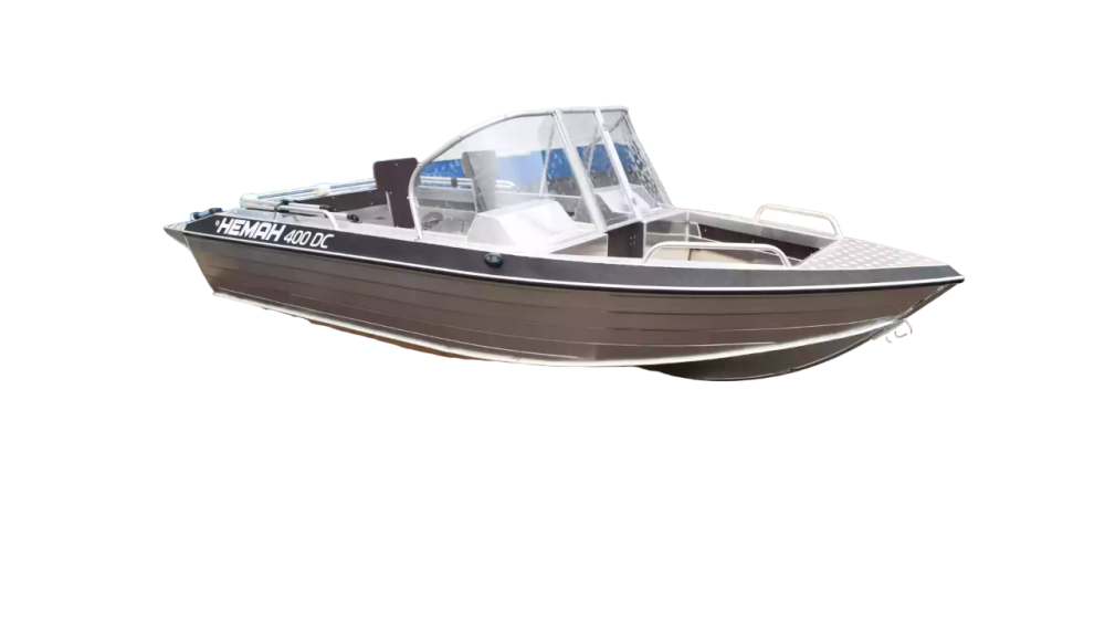 Катер алюминиевый WYATBOAT Neman-400 DC