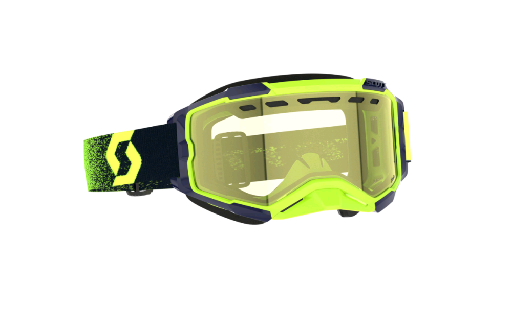 Очки SCOTT Fury Snow Cross Neon/Green/Neon Yellow/Yellow