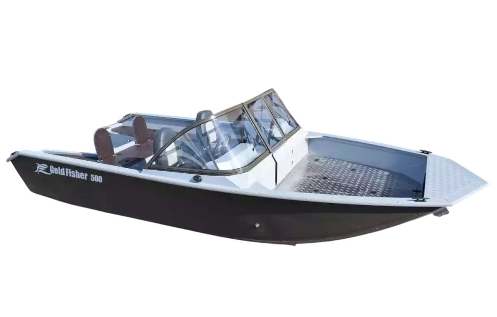 Катер алюминиевый WYATBOAT Gold Fisher 500 DCM FISH