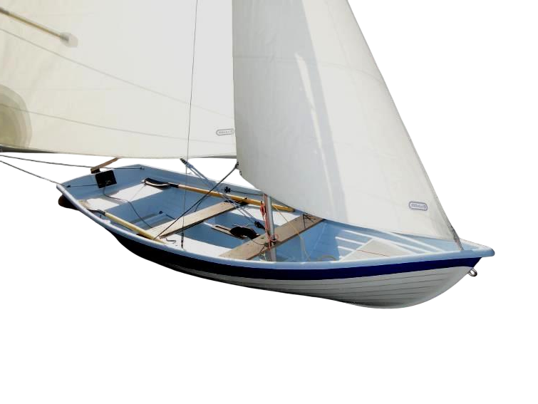 Лодка стеклопластиковая АФАЛИНА "Фофан" с парусным вооружением