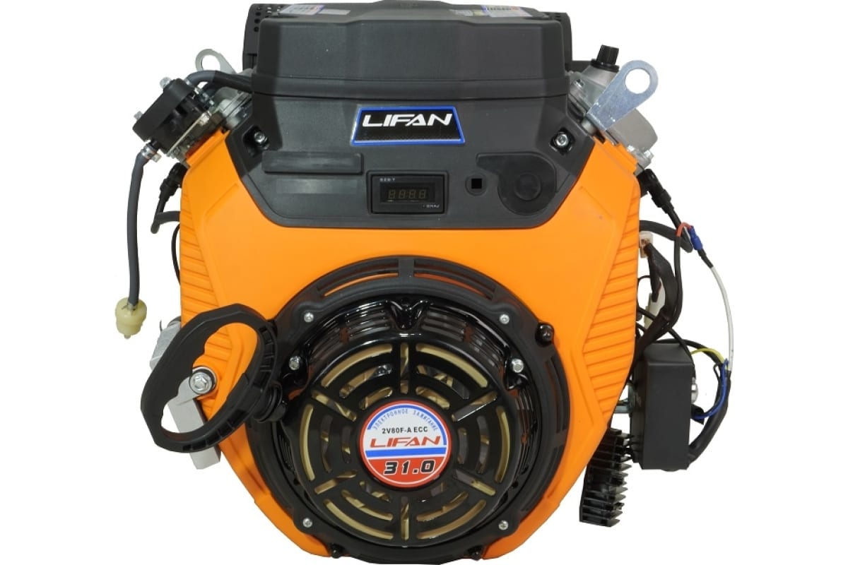 Двигатель LIFAN LF2V80F ECC D25 20А 31л.с.