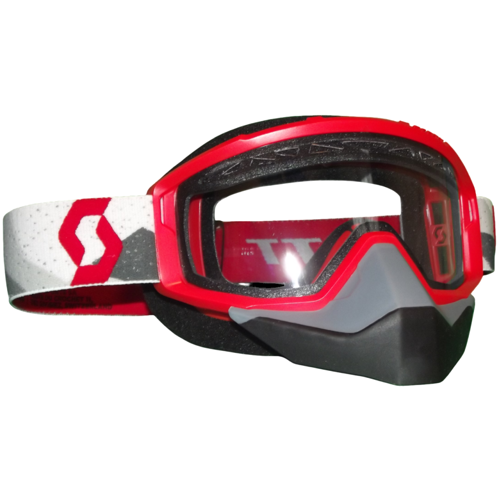 Очки SCOTT Primal Snow Cross Camo White/Red/Clear