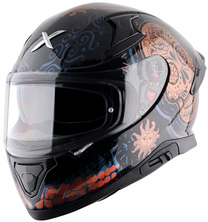 Шлем AXOR Apex Trance-E Черный/Медный