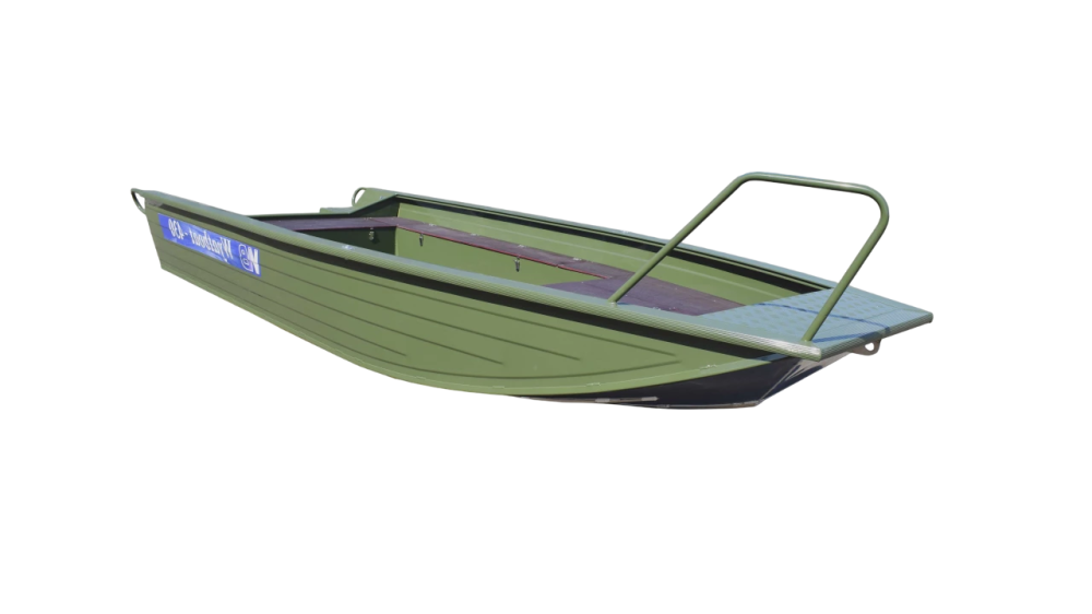 Лодка алюминиевая WYATBOAT-430 Master Fish