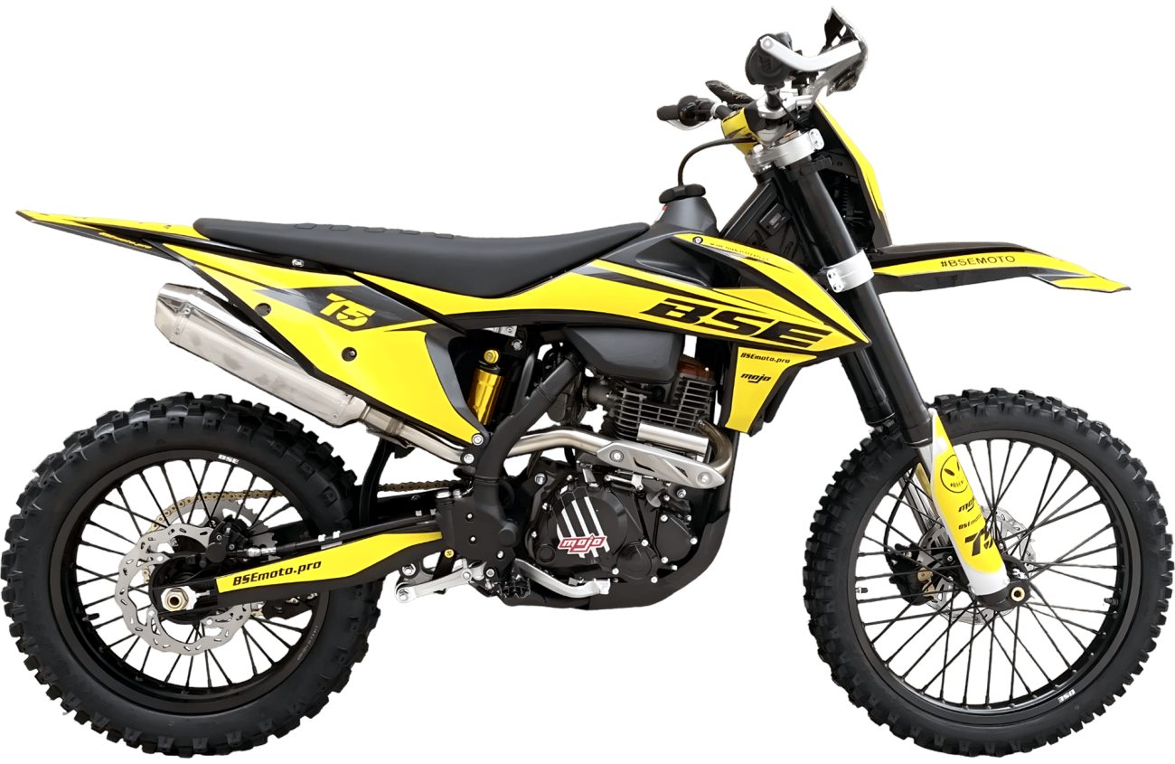 Мотоцикл BSE T5 Yellow Twister