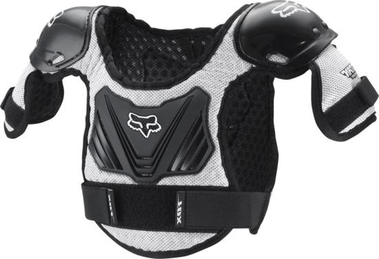 Защита панцирь FOX Peewee Titan Roost Defle детский Black/Silver