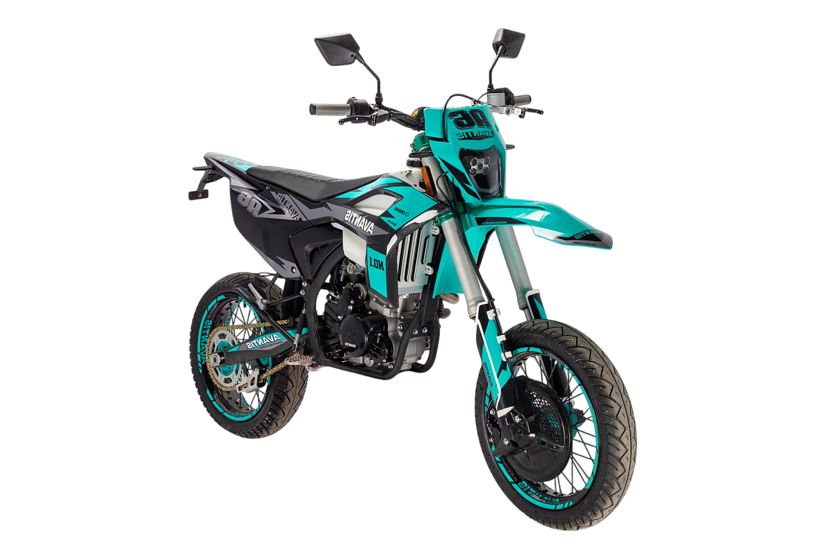 Мотоцикл AVANTIS A6 300 Lux Motard (CBS300/ZS174MN-3S) ПТС