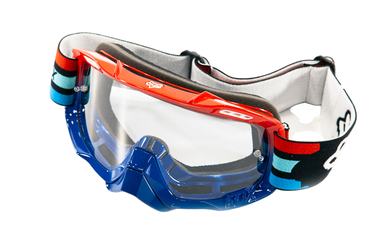 Очки для мотокросса FOX Air Defence Красные/Синие