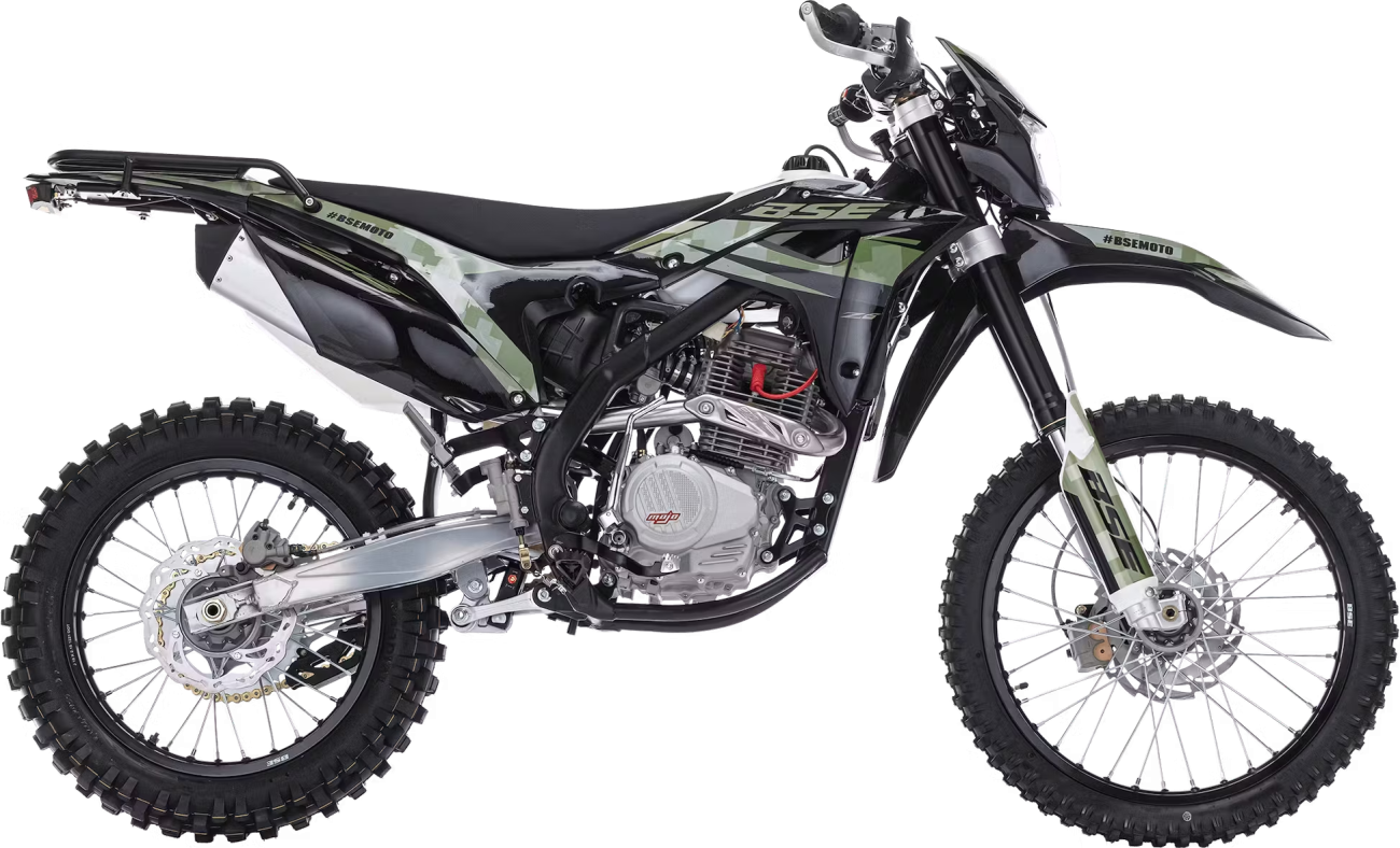 Мотоцикл BSE Z6 Camo Green