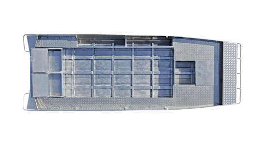 Лодка алюминиевая WYATBOAT-520 Jonboat