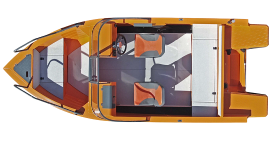 Лодка алюминиевая WYATBOAT Neman-400 DСM NEW