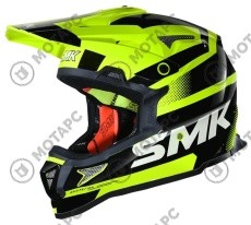 Шлем SMK ALLTERRA X-THROTTLE желтый/черный/неон
