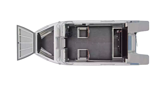 Катер алюминиевый WYATBOAT Neman-480 DCM PRO