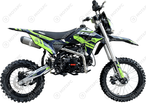 Питбайк BSE PH 125 AK47 Green 17/14