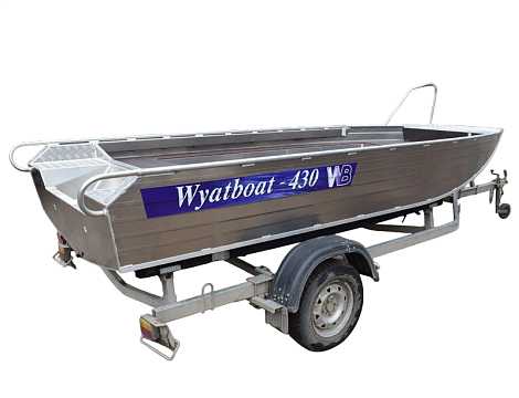 Лодка алюминиевая WYATBOAT-430 Master