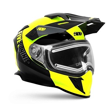 Шлем 509 Delta R3L с подогревом Lime Green Gray