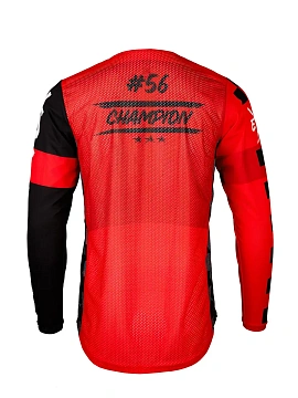 Мотоджерси STARKS BASE EF56 (черный/красный) 