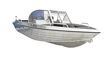 Катер алюминиевый WYATBOAT Neman-480 DCM