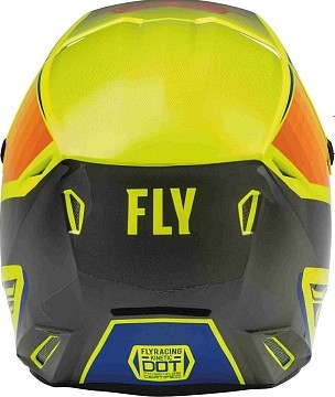 Шлем FLY Racing Kinetic Drift желтый/серый