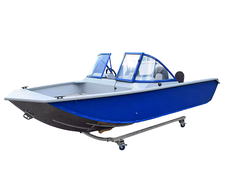 Катер алюминиевый WYATBOAT Gold Fisher 480 DCM FISH