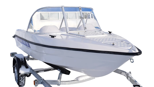 Катер пластиковый WYATBOAT-430 M (килевая)