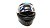 Шлем HIZER J5320 #1 Интеграл black/blue(2 визора)  НДС