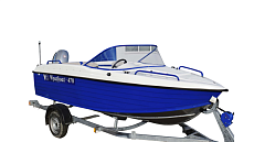 Катер комбинированный WYATBOAT-470