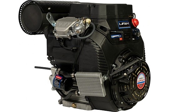 Двигатель LIFAN LF2V80F-AD 25 3А 29 л.с. датчик давл./м, м/радиатор