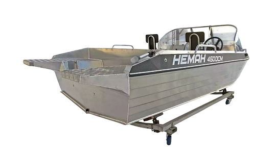 Катер алюминиевый WYATBOAT Neman-450 DCM