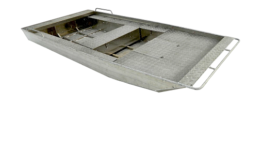 Лодка алюминиевая WYATBOAT-390 Jonboat